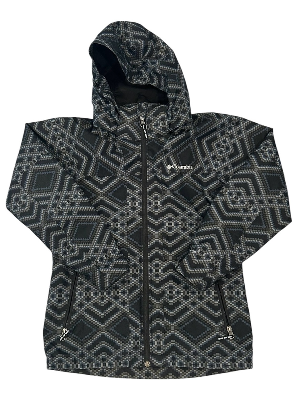 Columbia Geo-Pattern Hooded Jacket